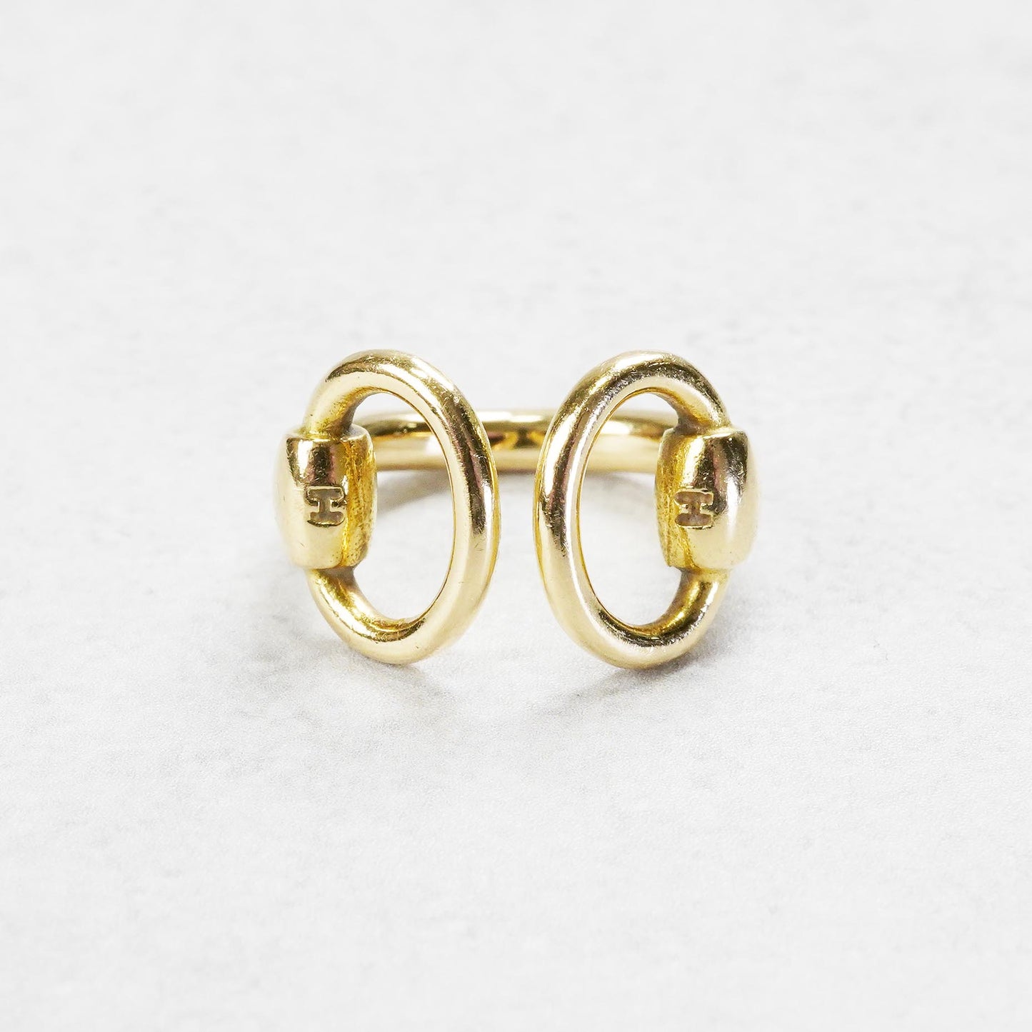 HERMES ナウシカ リング YG 9号