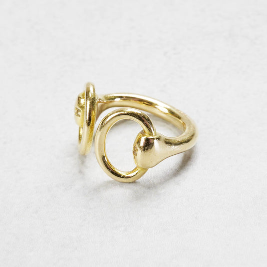 HERMES ナウシカ リング YG 9号