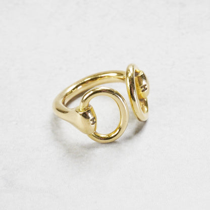 HERMES ナウシカ リング YG 9号