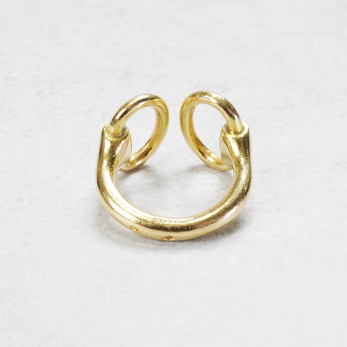 HERMES ナウシカ リング YG 9号