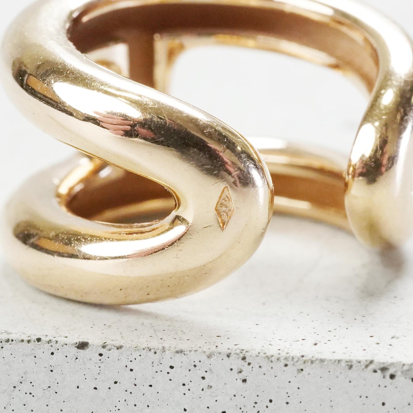 HERMES オスモズ PM RG リング 48号