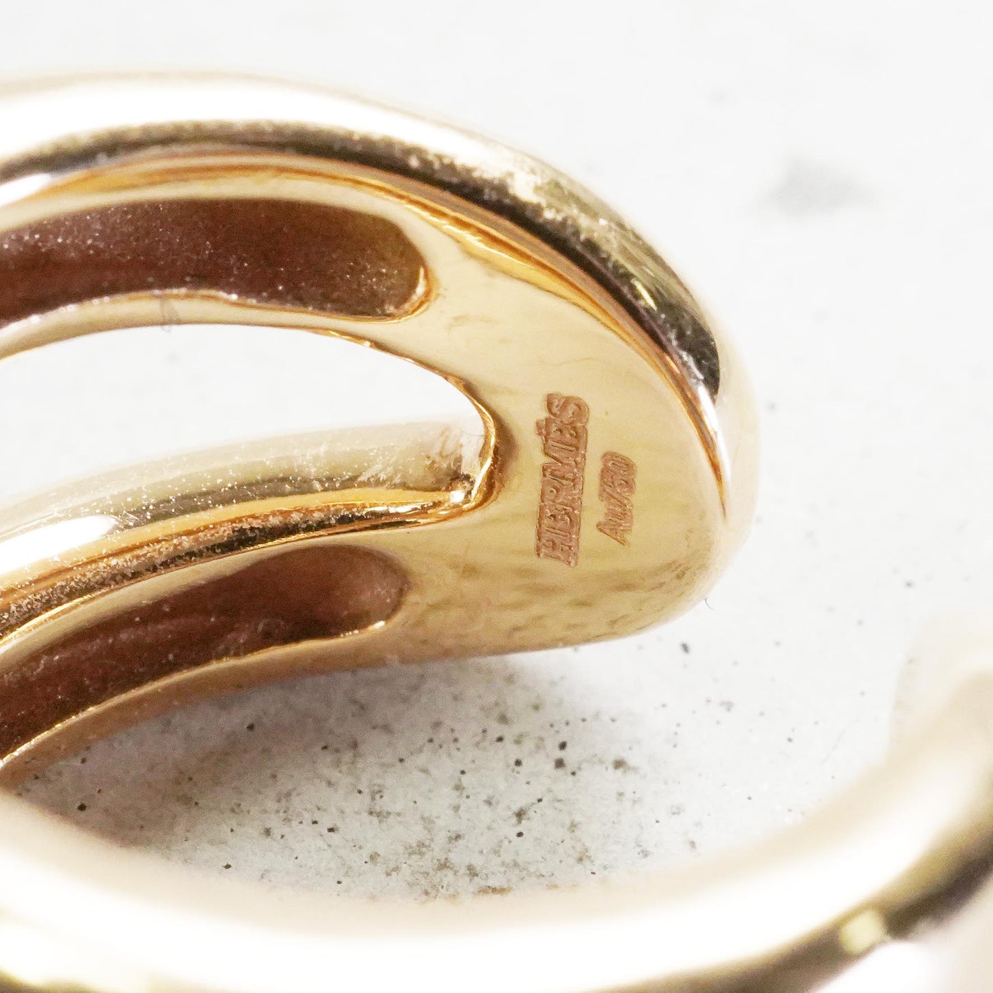 HERMES オスモズ PM RG リング 48号