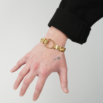 HERMES エトリエ YG ブレスレット