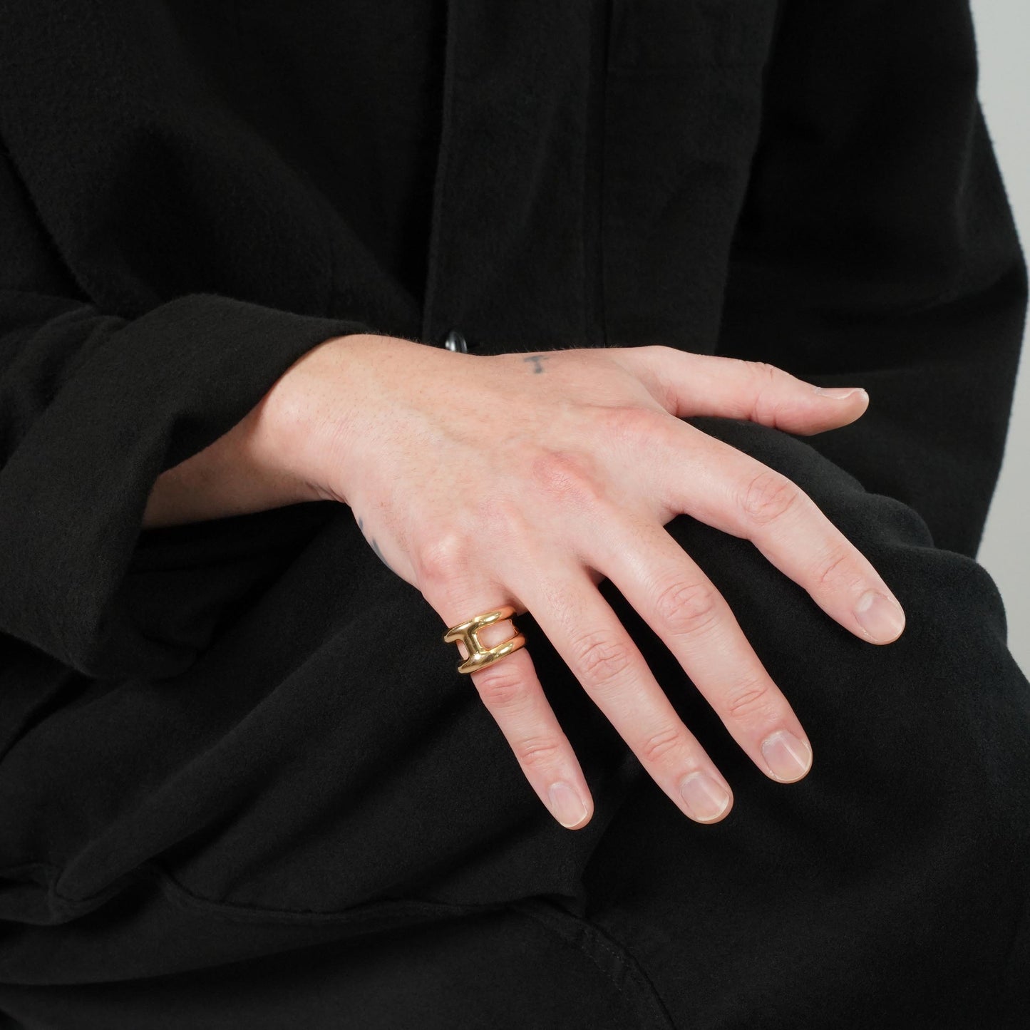 HERMES オスモズ PM RG リング 48号