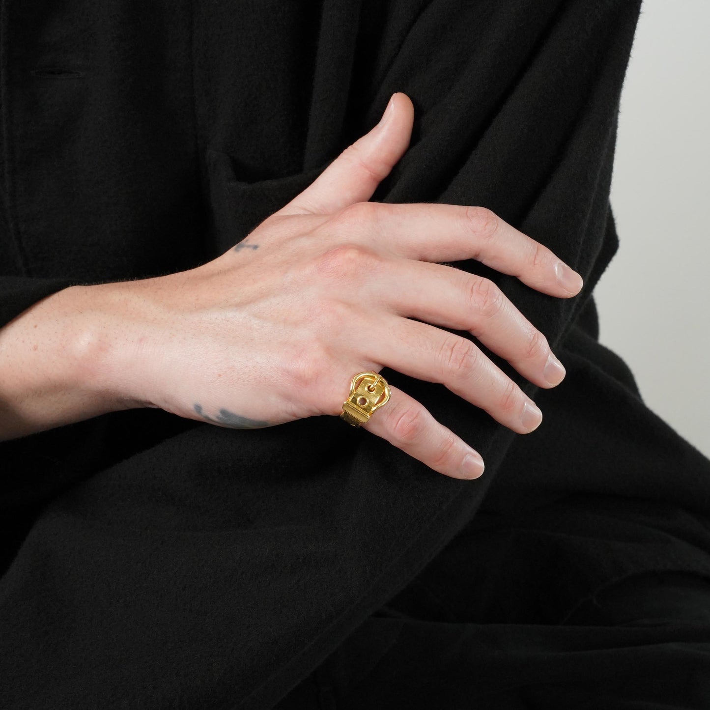 HERMES ブックルセリエ YGリング 11.5号