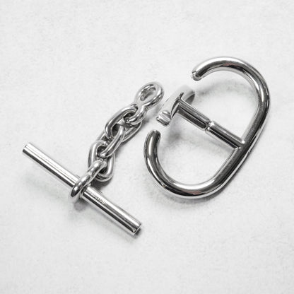 HERMES シェーヌダンクル キーリング ステンレス製