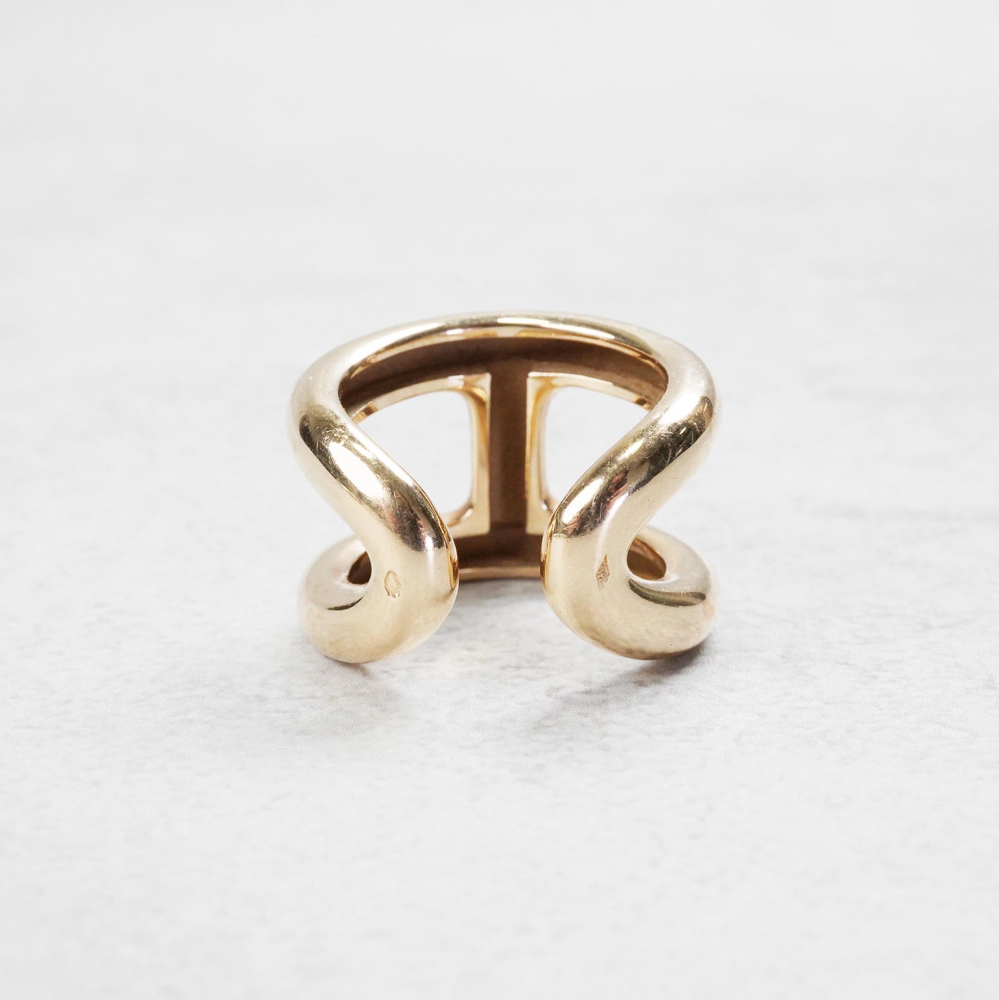 HERMES オスモズ GM リング RG 55号