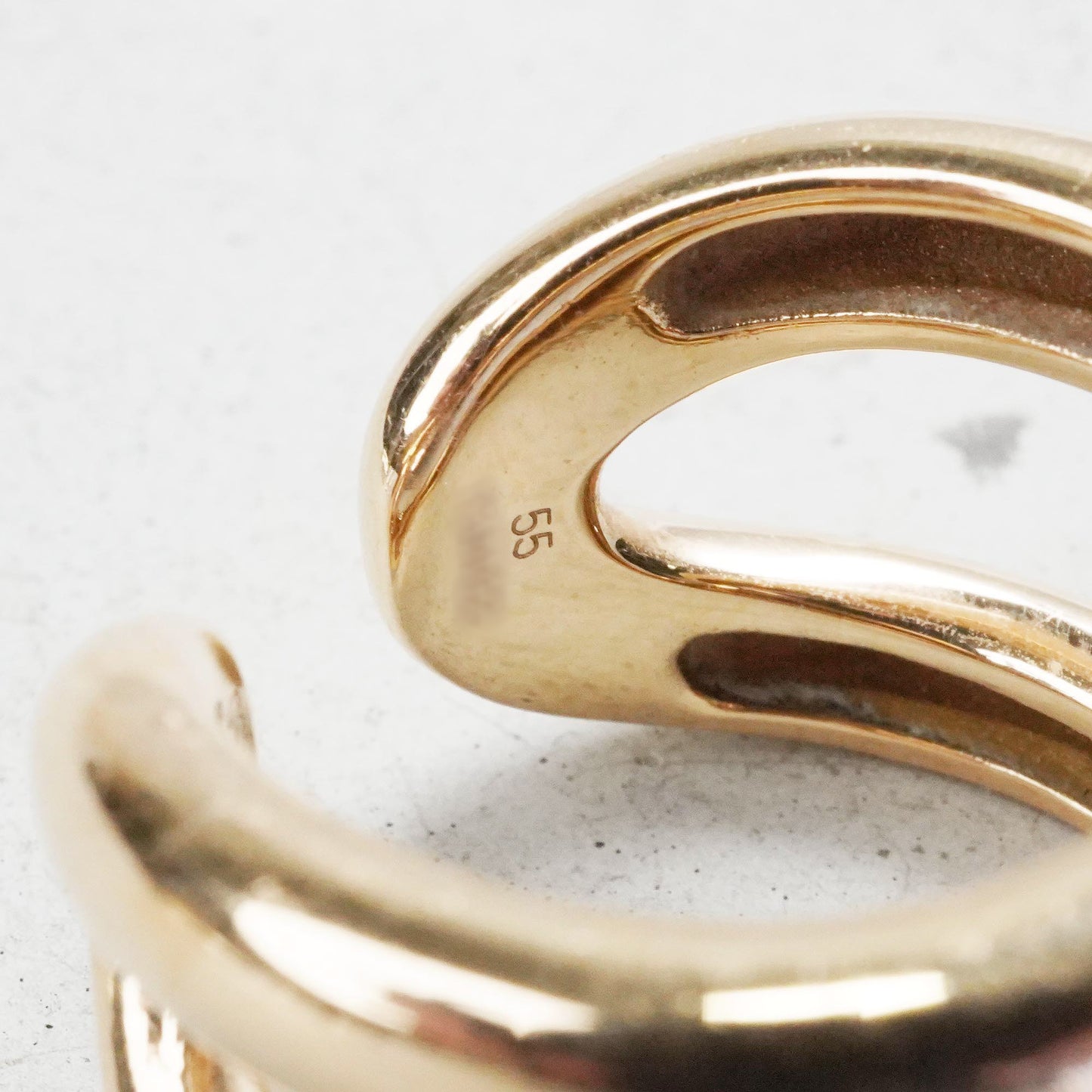 HERMES オスモズ GM リング RG 55号