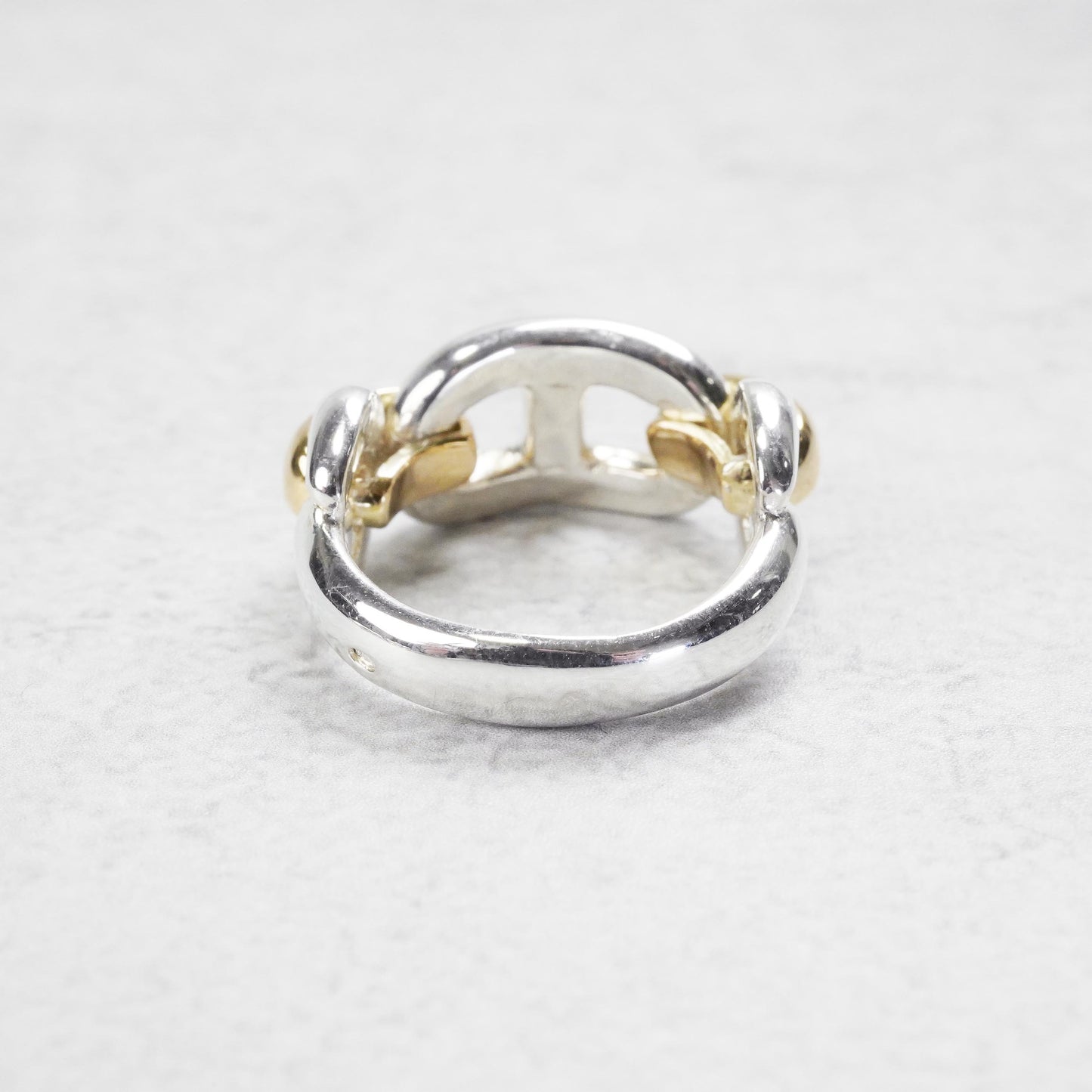 HERMES シェーヌダンクル コンビリング 52号