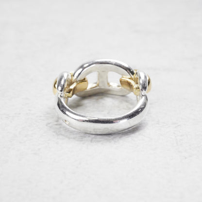 HERMES シェーヌダンクル コンビリング 52号