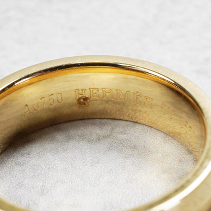HERMES アンプラント リング YG 50号