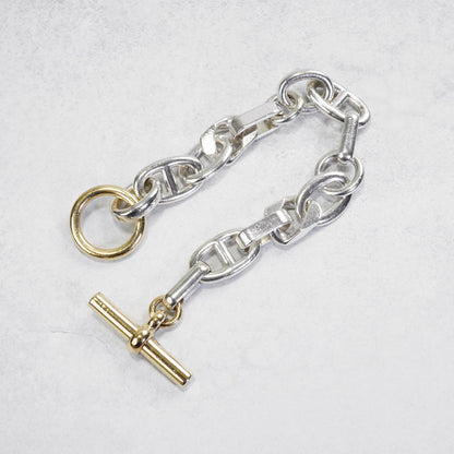 HERMES アレア PM15 YGコンビブレスレット