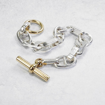 HERMES アレア PM15 YGコンビブレスレット