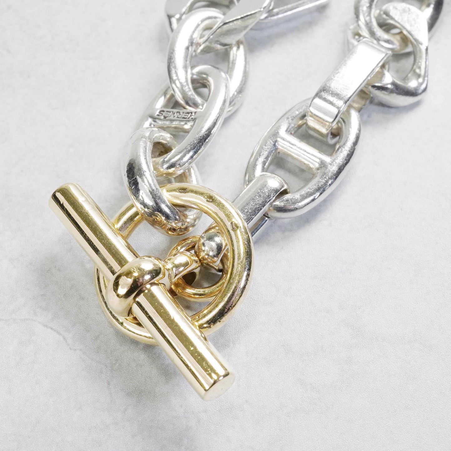 HERMES アレア PM15 YGコンビブレスレット