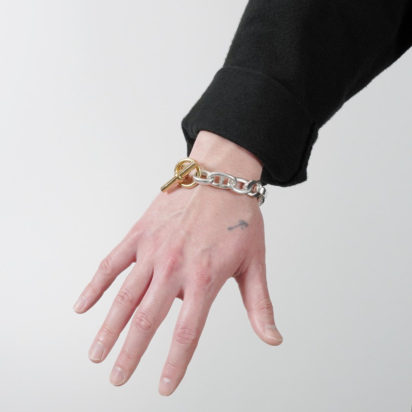 HERMES アレア PM15 YGコンビブレスレット