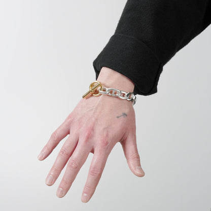 HERMES アレア PM15 YGコンビブレスレット