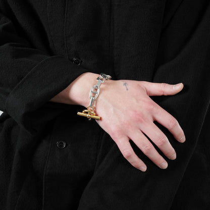 HERMES アレア PM15 YGコンビブレスレット