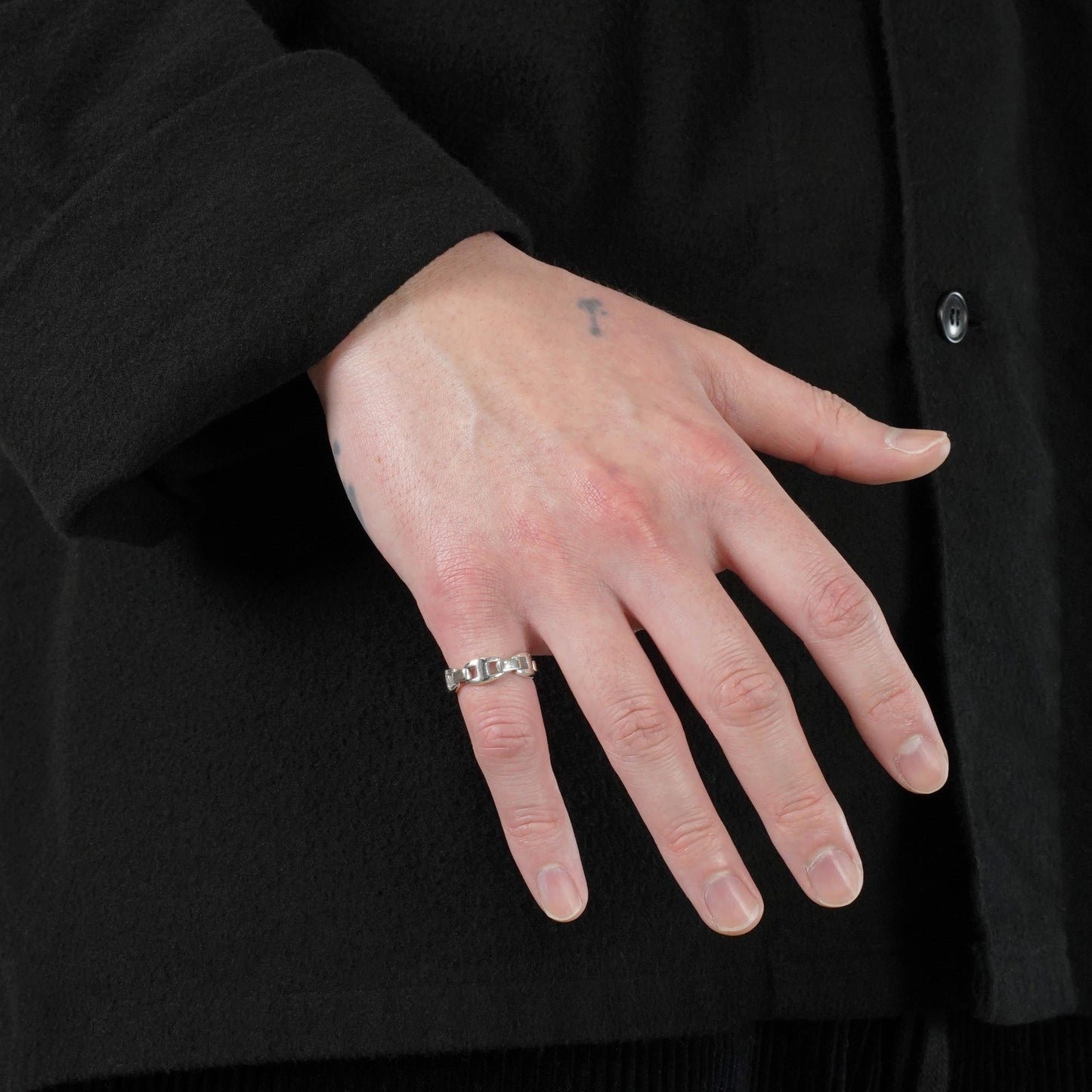 HERMES カシオペア リング WG 50号