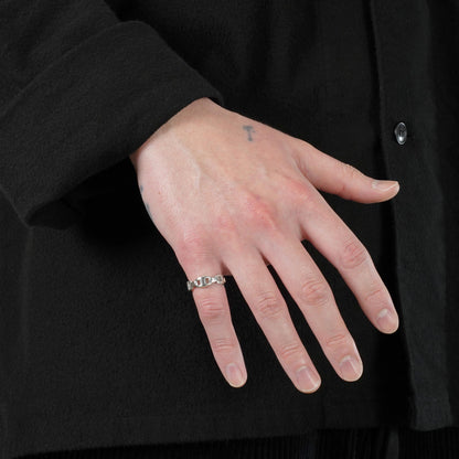 HERMES カシオペア リング WG 50号