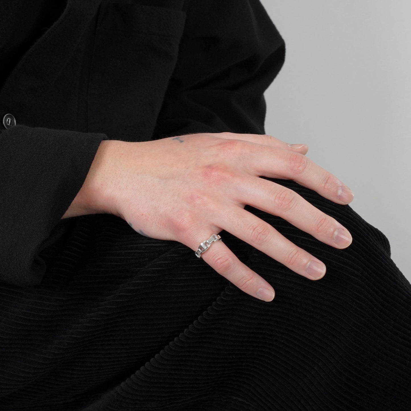 HERMES カシオペア リング WG 50号