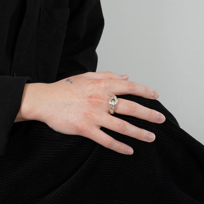 HERMES トルサード リング 57号