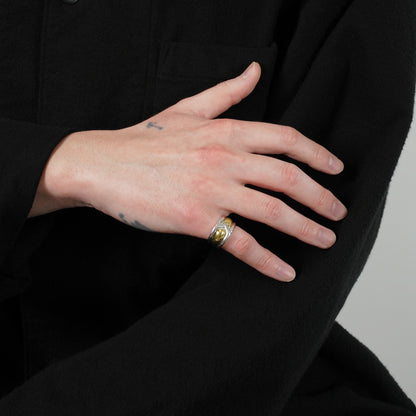 HERMES ベルトモチーフ コンビリング 11.5号