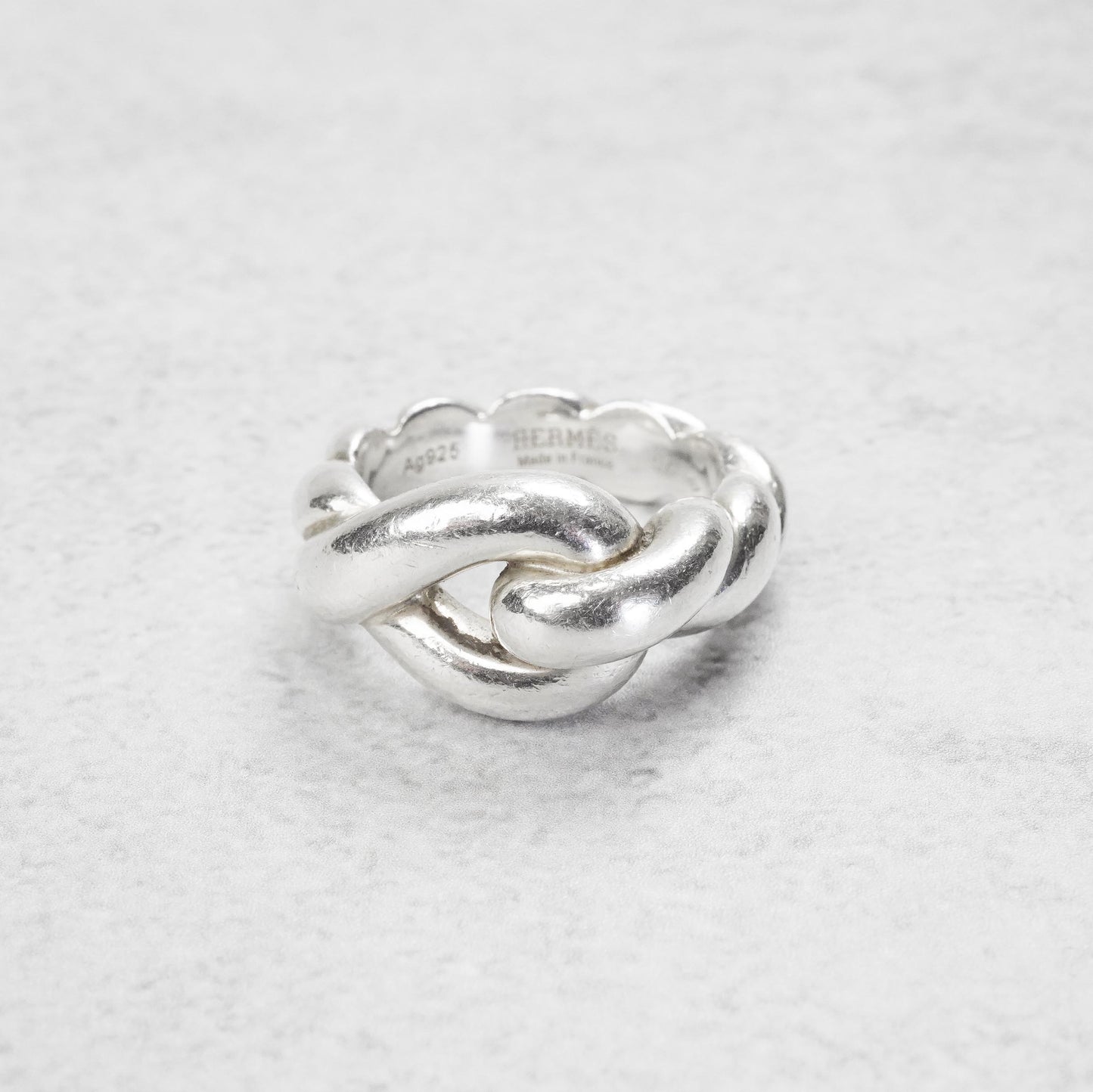 HERMES トルサード リング 57号