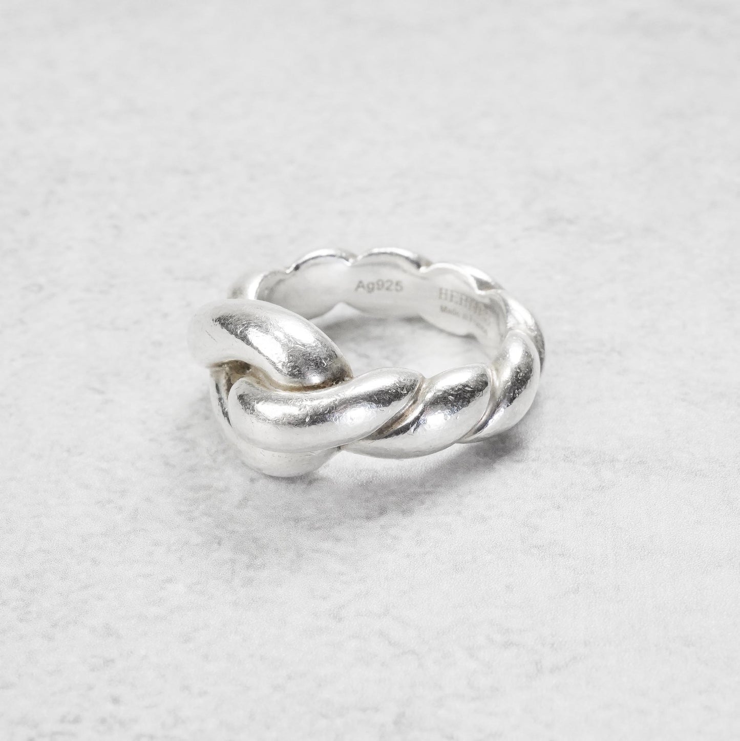 HERMES トルサード リング 57号