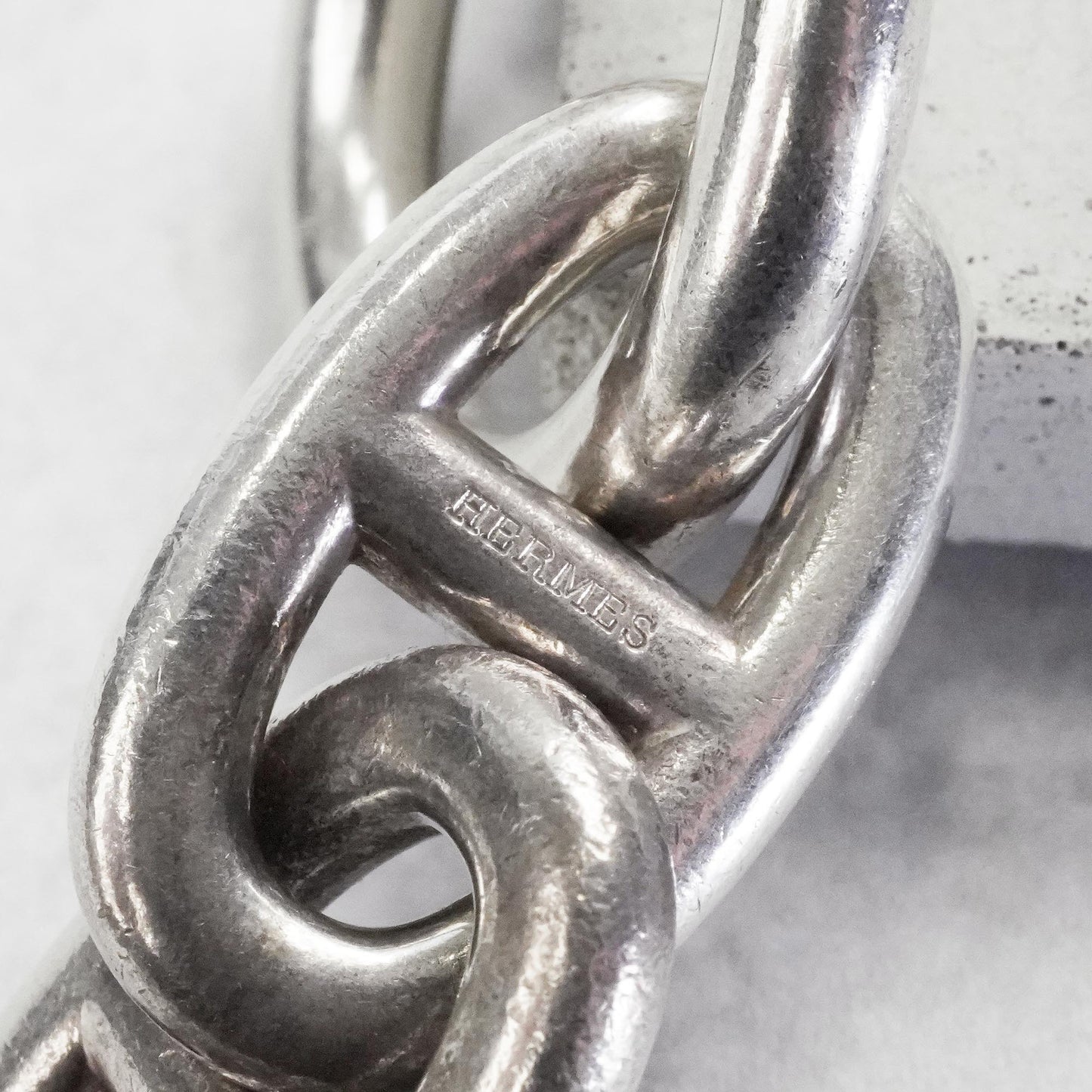 HERMES シェーヌダンクル TGM11 レザーMIX