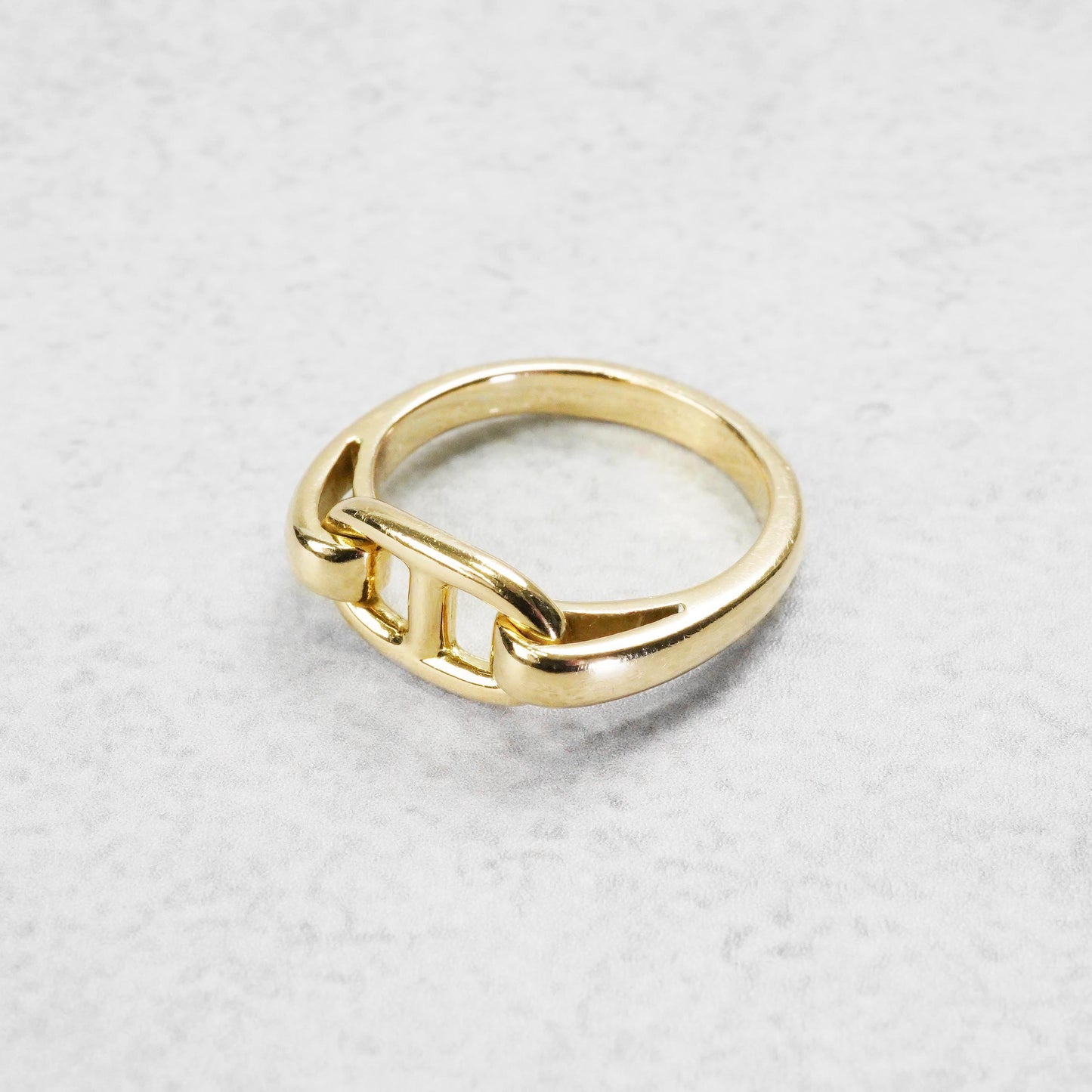 HERMES シェーヌダンクル リング YG 51号