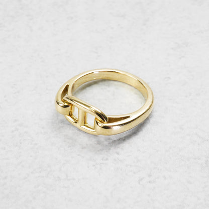 HERMES シェーヌダンクル リング YG 51号