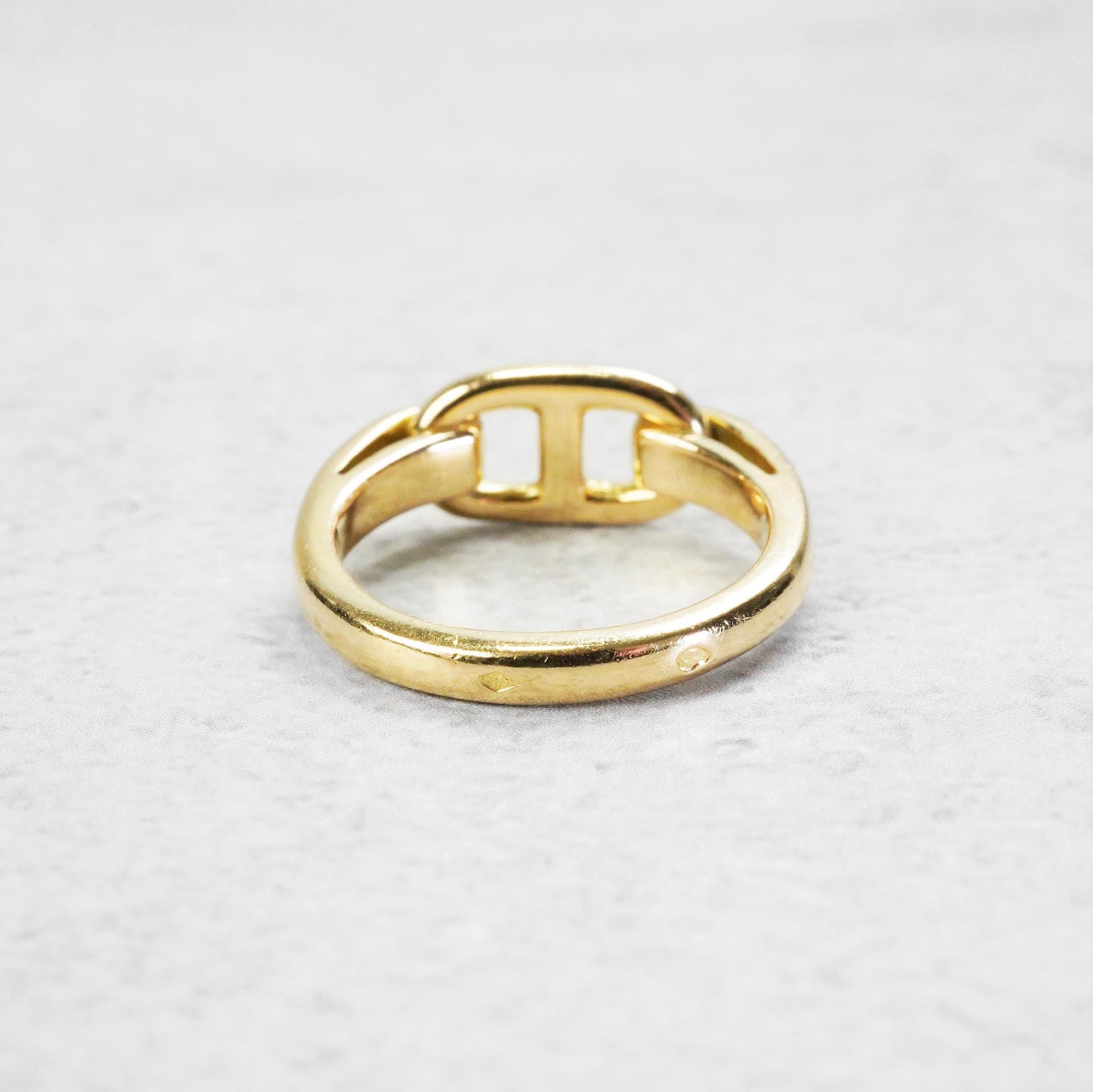 HERMES シェーヌダンクル リング YG 51号