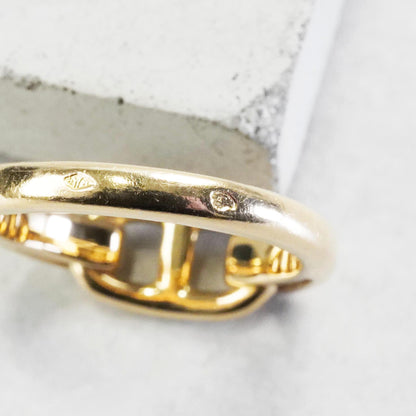 HERMES シェーヌダンクル リング YG 51号