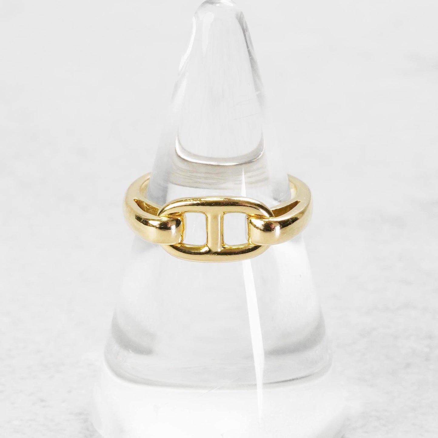 HERMES シェーヌダンクル リング YG 51号