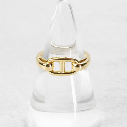 HERMES シェーヌダンクル リング YG 51号