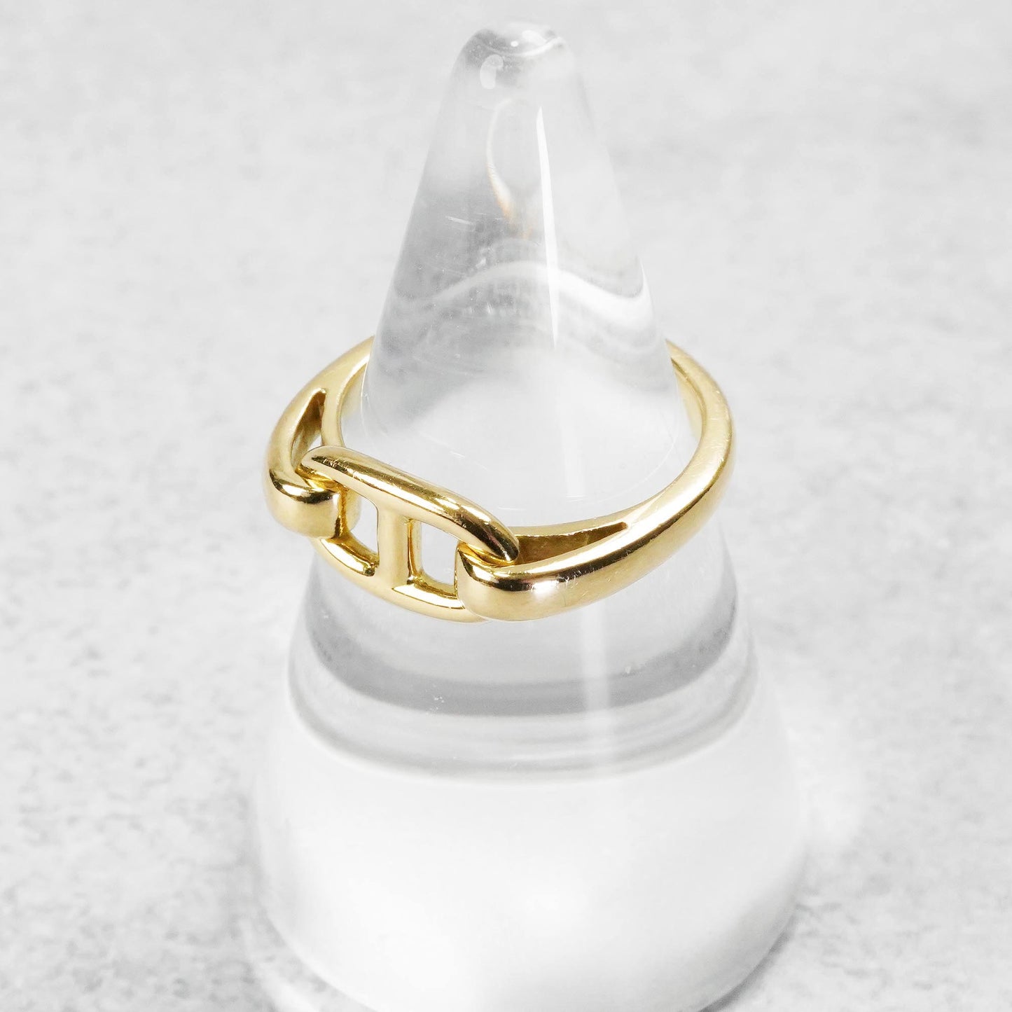 HERMES シェーヌダンクル リング YG 51号