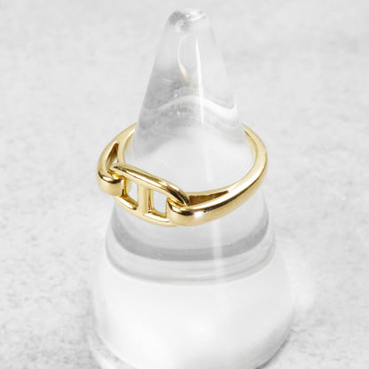 HERMES シェーヌダンクル リング YG 51号