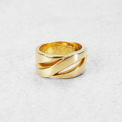 HERMES ヴィンテージリング YG 52号