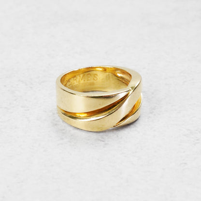 HERMES ヴィンテージリング YG 52号