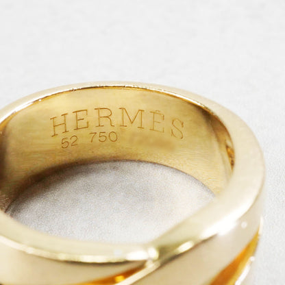 HERMES ヴィンテージリング YG 52号