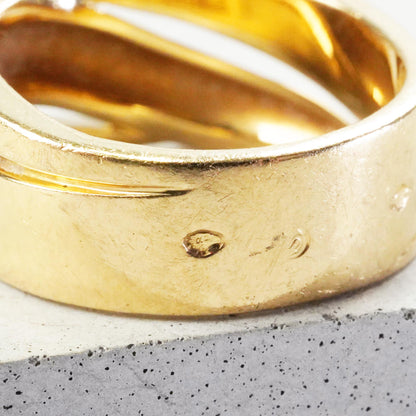 HERMES ヴィンテージリング YG 52号