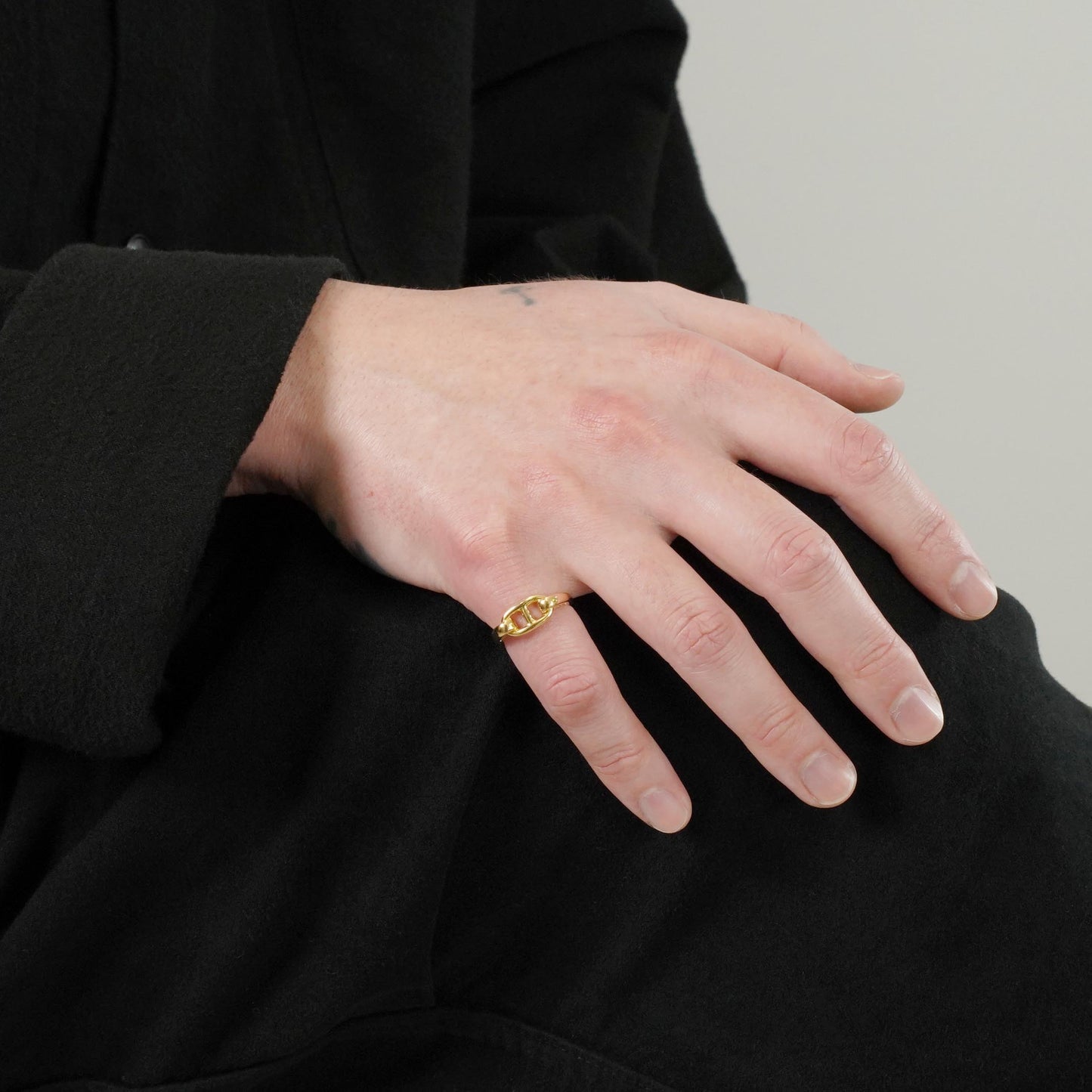 HERMES シェーヌダンクル リング YG 51号