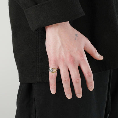 HERMES サングルドゥ リング 10号