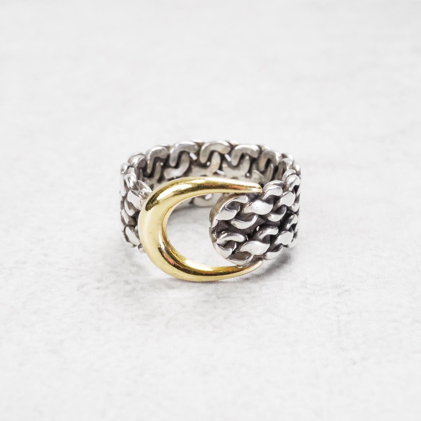 HERMES サングルドゥ リング 10号