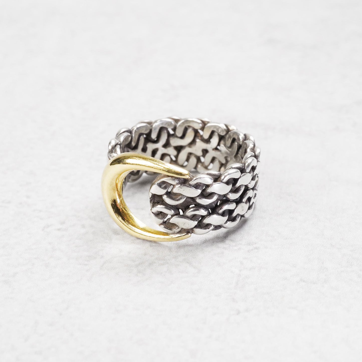 HERMES サングルドゥ リング 10号