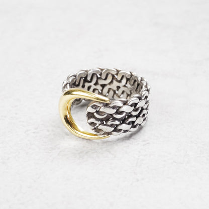 HERMES サングルドゥ リング 10号