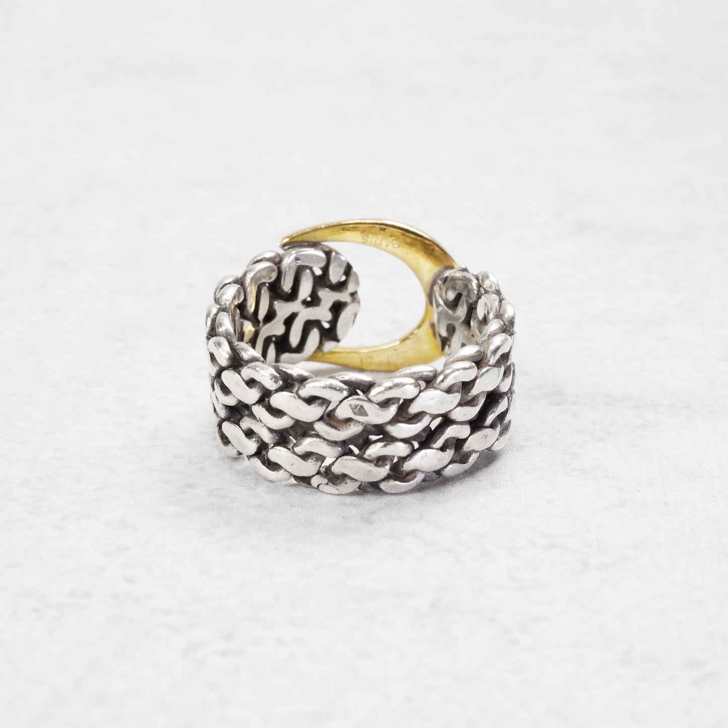 HERMES サングルドゥ リング 10号