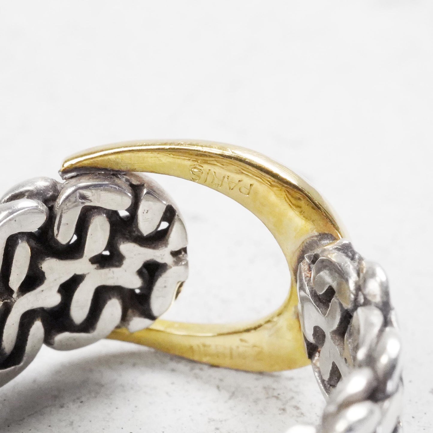 HERMES サングルドゥ リング 10号