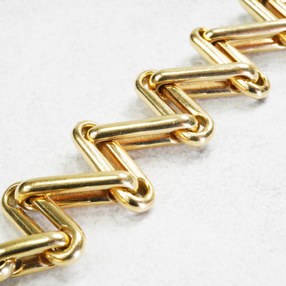 HERMES サランボ YG ブレスレット