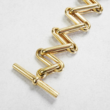 HERMES サランボ YG ブレスレット